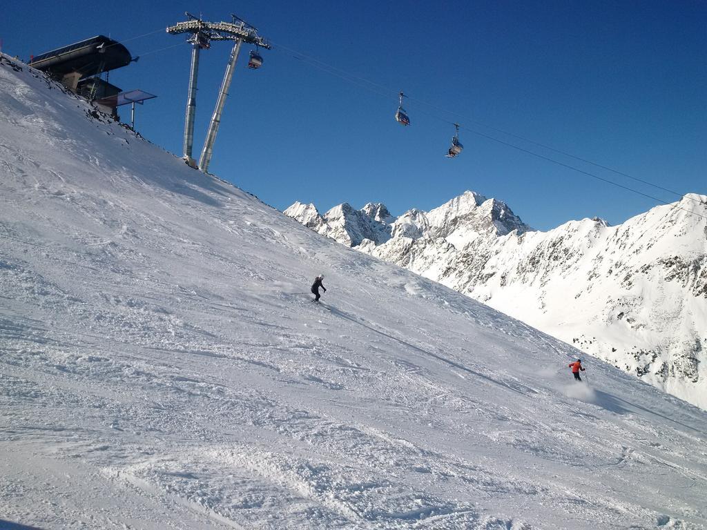Modern ski-in apartment 2020m Kühtai Bagian luar foto
